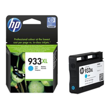 HP CN054AE Tintapatron OfficeJet 6700 nyomtatóhoz, HP 933xl, cián, 825 oldal nyomtatópatron & toner