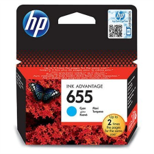 HP CZ110E Tintapatron Deskjet Ink Advantage 3520 sorozat nyomtatókhoz, HP 655 kék, 600 oldal nyomtatópatron & toner