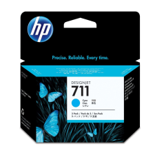 HP CZ134A Patron 3-Pack Cyan 29ml No.711 (Eredeti) nyomtatópatron & toner