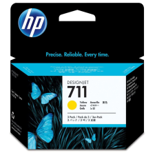 HP CZ136A sárga tintapatron 3db (711) nyomtatópatron & toner