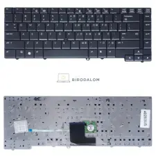 HP EliteBook 8530P, 8530W gyári billentyűzet mutatóval (US kiosztás) laptop alkatrész