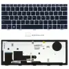 HP EliteBook Revolve 810 G1, 810 G2, 810 G3 gyári billentyűzet (GR kiosztás, háttérvilágítással)