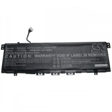  HP Envy 13-AH0011TX készülékhez laptop akkumulátor (15.4V, 3400mAh / 52.36Wh, Fekete) - Utángyártott hp notebook akkumulátor