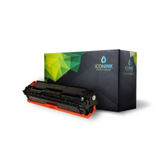 HP Iconink CF382A HP utángyártott 2700 oldal sárga toner nyomtatópatron & toner