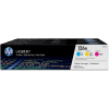 HP Inc. HP 126A 3er Pack Farbe dreifarbig LaserJet Tonerpatrone (CF341A)