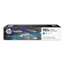 HP L0R09A Tintapatron Cyan 10.000 oldal kapacitás No.981X nyomtatópatron & toner
