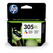 HP patron no305 xl tricolor színes, 200/oldal 3YM63AE nyomtatópatron & toner