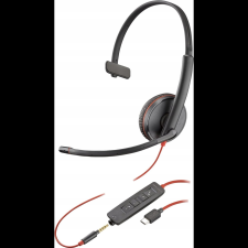 HP Poly Blackwire C3215 (80S05A6) fülhallgató, fejhallgató