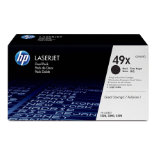 HP Q5949XD fekete toner (49X) dupla csomag (Q5949XD) - Nyomtató Patron nyomtatópatron & toner