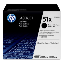 HP Q7551XD No.51XD fekete toner (eredeti) nyomtatópatron & toner