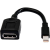 HP Single miniDP to DP Adapter Black 2MY05AA