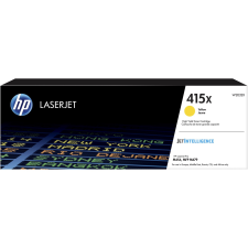HP toner (415x) w2032x sárga 6000/oldal m454/m479 nyomtatópatron & toner