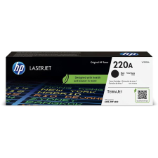 HP W2200A No. 220A fekete nyomtatópatron & toner