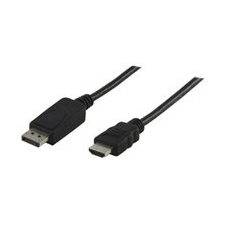 HQ HDMI - DISPLAYPORT Audio Video kábel 1.8m kábel és adapter