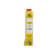 HQ Premium Epson T0614 Yellow Utángyártott Tintapatron nyomtatópatron & toner