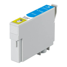 HQ Premium Epson T0712 Cyan Utángyártott Tintapatron nyomtatópatron & toner