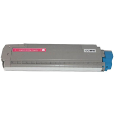 HQ Premium Oki C8600 C8800 Magenta Utángyártott Toner 6.000 oldal kapacitás nyomtatópatron & toner