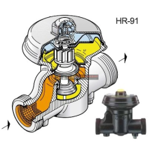  HR-91 nyomásszabályozó 2" (NA50) gázhiány biztosítóval hűtés, fűtés szerelvény