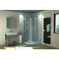  HSK N.Style Negyedköríves Zuhanykabin - 90x190 cm kád, zuhanykabin