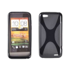 HTC One V, Szilikon tok, S-Case, fekete