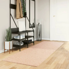  HUARTE púderszínű rövid szálú puha és mosható szőnyeg 80x250 cm lakástextília