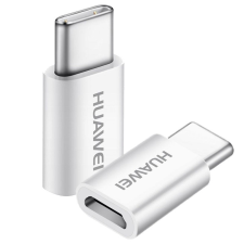 Huawei Adapter: Huawei AP52 fehér gyári Micro usb Type-C adapter mobiltelefon kellék