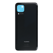 Huawei akkufedél FEKETE Huawei P40 Lite 4G / Nova 6 SE mobiltelefon, tablet alkatrész
