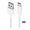Huawei AP71/HL1289  adatkábel (USB - Type-C, 5A, gyorstöltő, 100cm) fehér