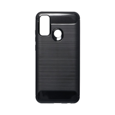 Huawei Carbon Fiber Huawei P Smart 2021 fekete szilikon tok tok és táska