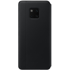Huawei Flip oldalra nyíló tok Huawei Mate 20 Pro fekete tok és táska