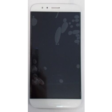 Huawei G8, LCD kijelző érintőplexivel és előlappal, fehér mobiltelefon, tablet alkatrész