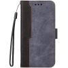  Huawei Honor 200, Oldalra nyíló tok, stand, kártyatartóval, kézpánttal, Wooze Colour Wallet, szürke