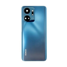 Huawei Honor X7a, Akkufedél, (kamera plexi,ragasztó), kék mobiltelefon, tablet alkatrész