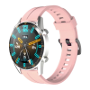 Huawei Huawei Watch GT 4 (46 mm) okosóra szíj - pink szilikon (22 mm)