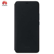 Huawei Mate 20 Pro, HUAWEI notesz mobiltok, FEKETE tok és táska