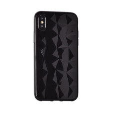 Huawei Mate 20, Szilikon tok, Diamond, fekete tok és táska