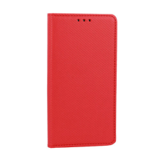 Huawei Mate 30 Pro, Oldalra nyíló flip tok, Smart, piros tok és táska