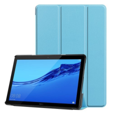  Huawei Mediapad M5 Lite 10.1, mappa tok, Trifold, világoskék (79265) - Tablet tok tablet tok