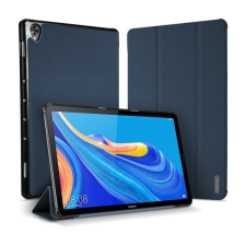Huawei MediaPad M6 10.8, mappa tok, Trifold, Dux Ducis Domo, sötétkék tablet tok