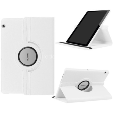  Huawei Mediapad T3 10.0, mappa tok, elforgatható (360°), fehér tablet tok