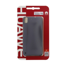 Huawei műanyag telefonvédő (ultravékony, 0.8 mm) SZÜRKE [Huawei Y6] (51991217) tok és táska