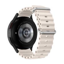Huawei Okosóra kiegészítők Huawei Watch GT 3 Pro (46 mm) okosóra szíj - F- Design FS01 - csontfehér szilikon szíj (szíj szélesség: 22 mm) okosóra kellék
