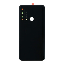 Huawei P20 Lite 2019, Akkufedél, (kamera plexivel és kerettel), fekete mobiltelefon, tablet alkatrész