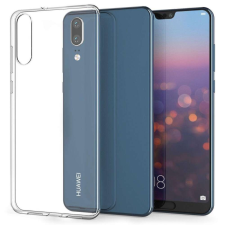 Huawei P20 szilikon tok, hátlaptok, telefon tok, vékony, átlátszó, 1mm tok és táska