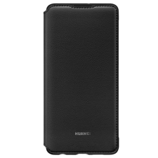 Huawei P30 Wallet Cover flip tok fekete (51992854) (51992854) tok és táska