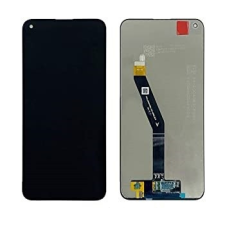 Huawei P40 Lite E fekete LCD + érintőpanel mobiltelefon, tablet alkatrész