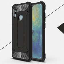  Huawei P smart (2019) Telefontok - Defender fekete ütésálló hátlap tok tok és táska