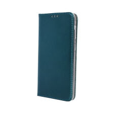 Huawei Smart Magnetic Huawei Y5P zöld szilikon keretes mágneses könyvtok tok és táska