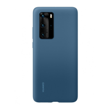 Huawei szilikon telefonvéd&#337; kék 51993799 mobiltelefon kellék