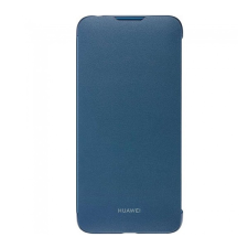 Huawei tok álló, b&#337;r hatású (flip, oldalra nyíló) kék 51992903 mobiltelefon kellék
